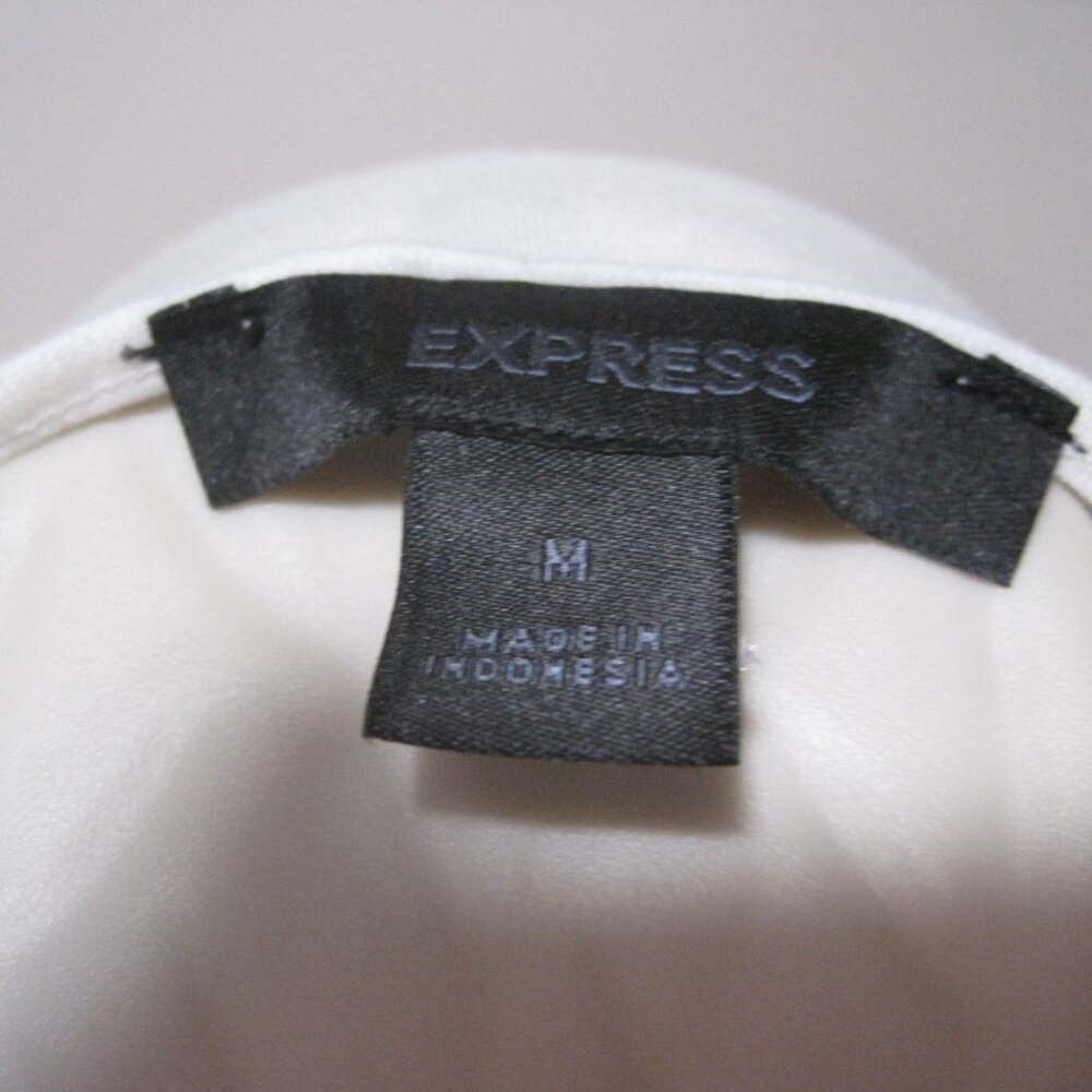 Women’s Express Solid White Cotton Modal Pullover… - image 6